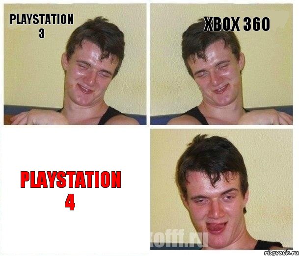 Playstation 3 Xbox 360 Playstation 4