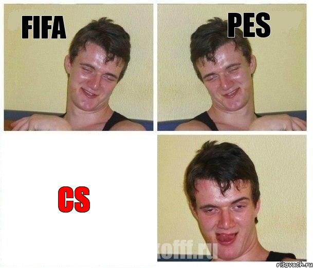 Fifa Pes CS, Комикс Не хочу (10 guy)