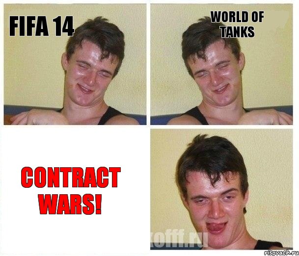 FIFA 14 WORLD of TANKS CONTRACT WARS!