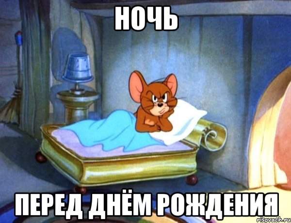НОЧЬ ПЕРЕД ДНЁМ РОЖДЕНИЯ