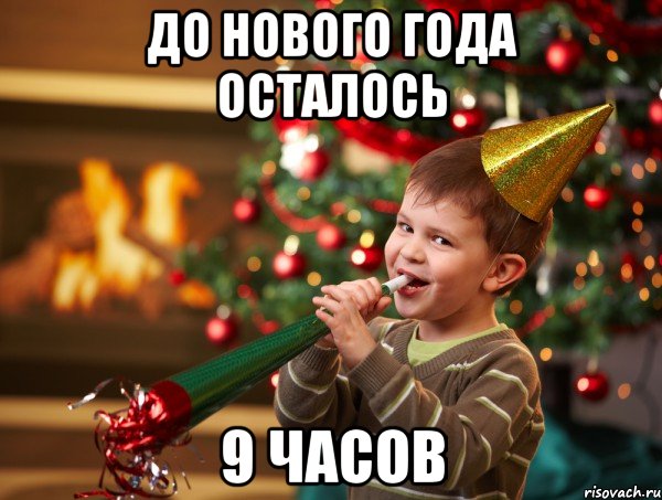 До Нового года осталось 9 часов, Мем Новый год 2014