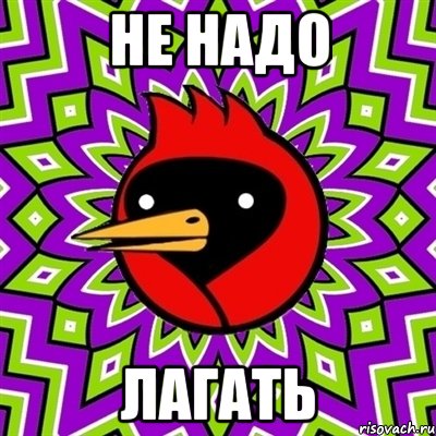 не надо лагать, Мем Омская птица