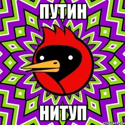 путин нитуп, Мем Омская птица