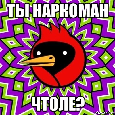 Ты наркоман Чтоле?, Мем Омская птица
