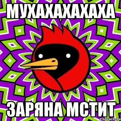 мухахахахаха Заряна мстит, Мем Омская птица