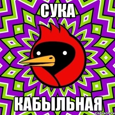 Сука Кабыльная, Мем Омская птица