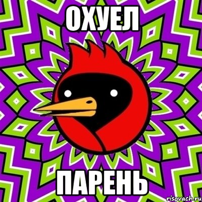 охуел парень, Мем Омская птица