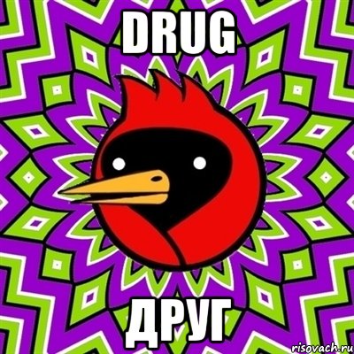 DRUG ДРУГ, Мем Омская птица