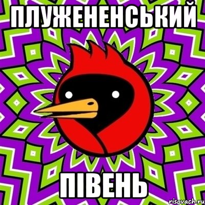 плужененський півень, Мем Омская птица