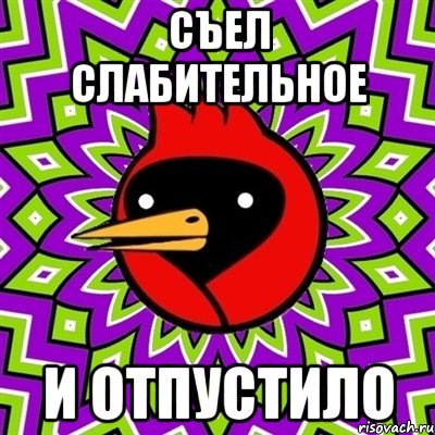 Съел слабительное И отпустило, Мем Омская птица