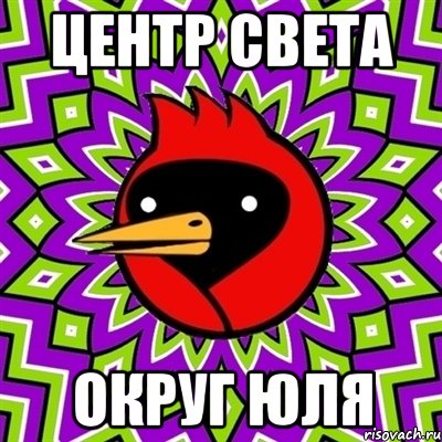 Центр Света Округ Юля, Мем Омская птица
