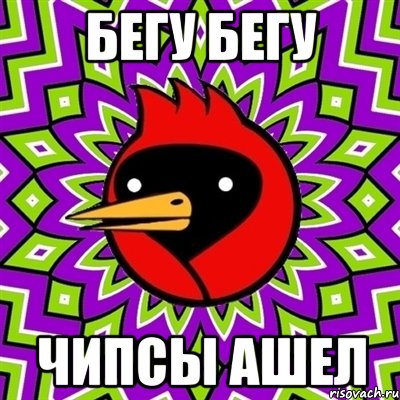 бегу бегу чипсы ашел, Мем Омская птица