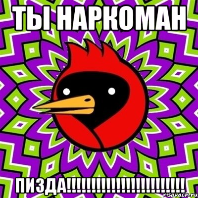 ТЫ НАРКОМАН ПИЗДА!!!!!!!!!!!!!!!!!!!!!!!!, Мем Омская птица