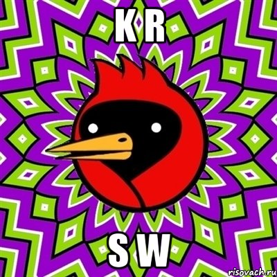 K R S W, Мем Омская птица