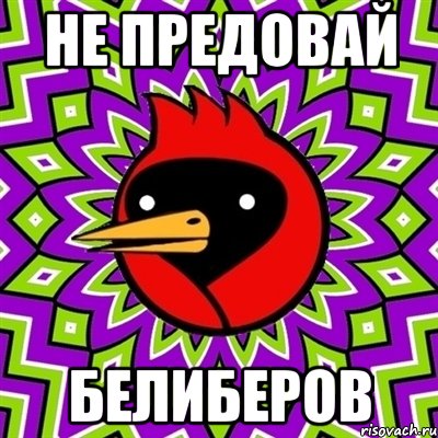 Не предовай Белиберов, Мем Омская птица
