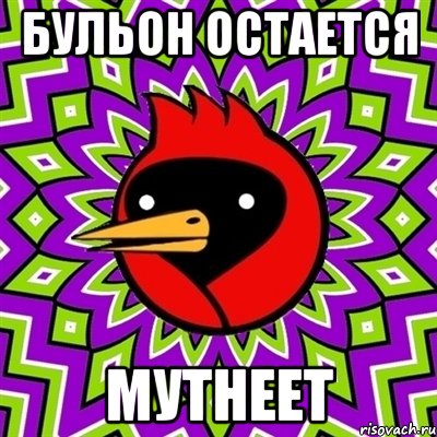 Бульон остается Мутнеет, Мем Омская птица