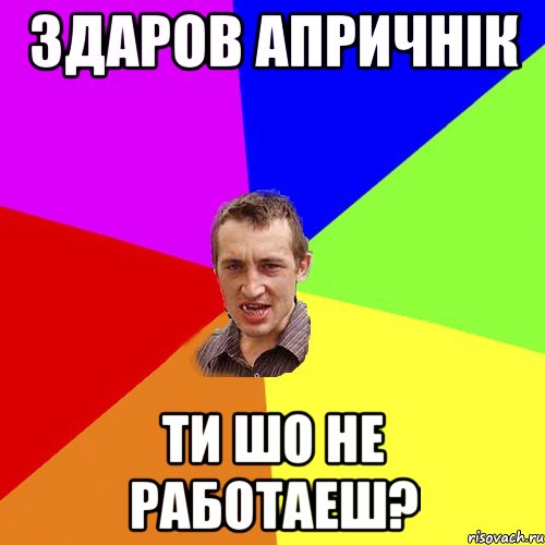 здаров апричнік ти шо не работаеш?, Мем Чоткий паца