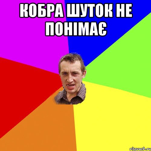Кобра шуток не понімає , Мем Чоткий паца