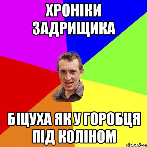 хроніки задрищика біцуха як у горобця під коліном, Мем Чоткий паца