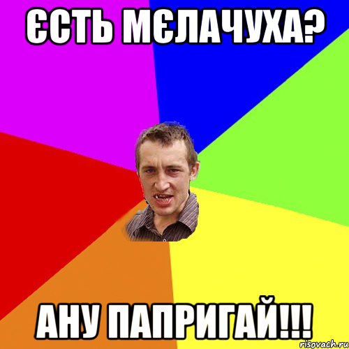 єсть мєлачуха? ану папригай!!!, Мем Чоткий паца