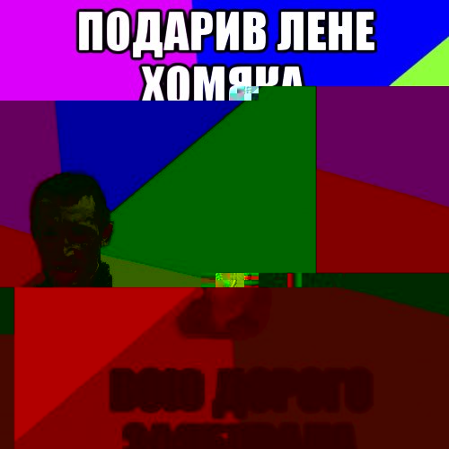 Подарив Лене хомяка всю дорого заябувала, Мем Чоткий паца