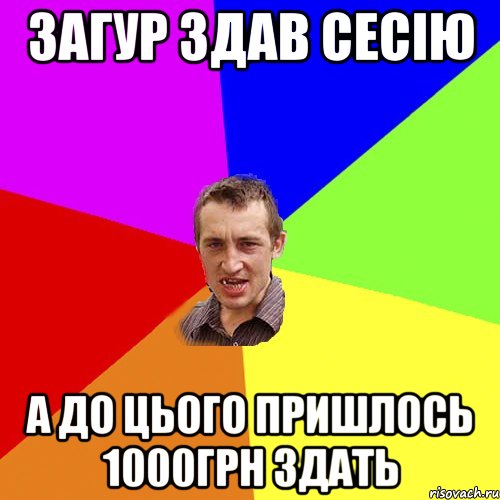 загур здав сесію а до цього пришлось 1000грн здать, Мем Чоткий паца