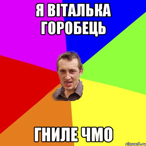 Я Віталька Горобець гниле чмо, Мем Чоткий паца