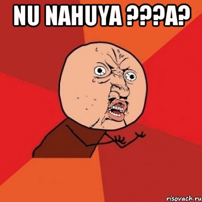 Nu nahuya ???a? , Мем Почему