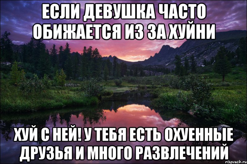 если девушка часто обижается из за хуйни хуй с ней! у тебя есть охуенные друзья и много развлечений, Мем про девушек