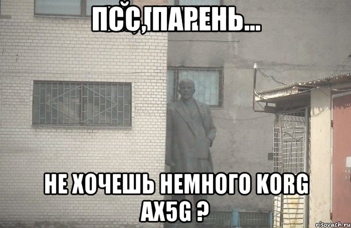 псс, парень... не хочешь немного KORG AX5G ?