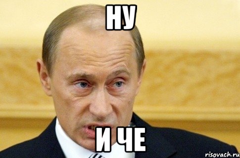 Ну И че, Мем путин