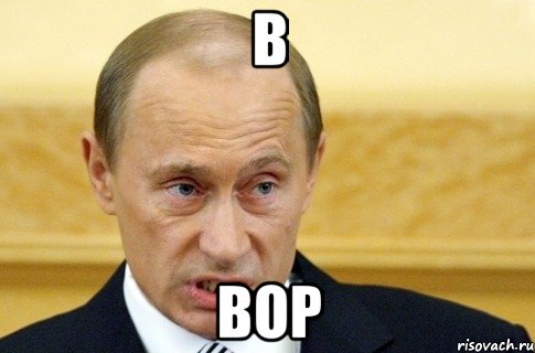 В Вор, Мем путин