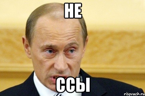 Не ССы, Мем путин