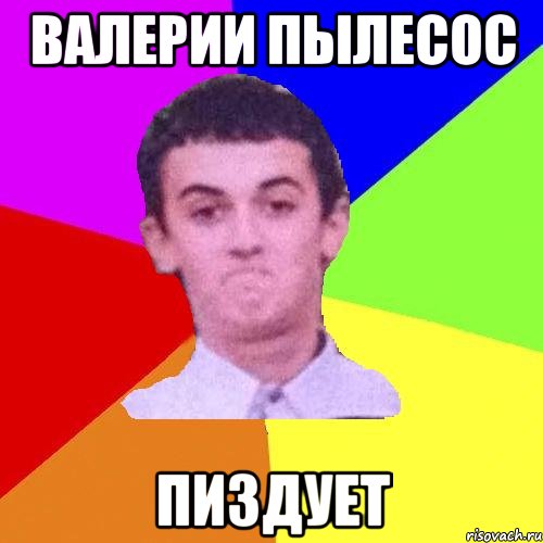 Валерии пылесос пиздует