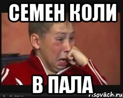 семен коли в пала, Мем  Сашок Фокин