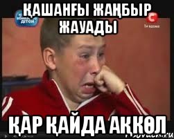 Қашанғы жаңбыр жауады Қар қайда Ақкөл, Мем  Сашок Фокин