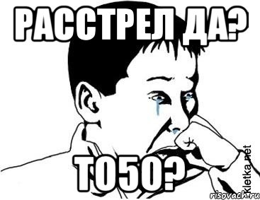 расстрел да? то5о?, Мем сашок