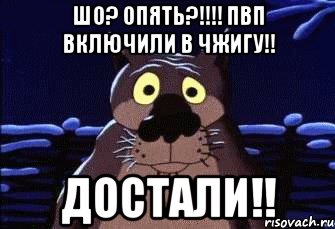 Шо? опять?!!!! ПВП включили в Чжигу!! Достали!!