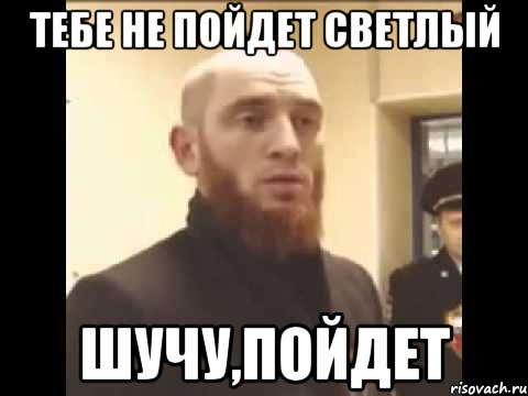 Тебе не пойдет светлый Шучу,пойдет, Мем Шучу