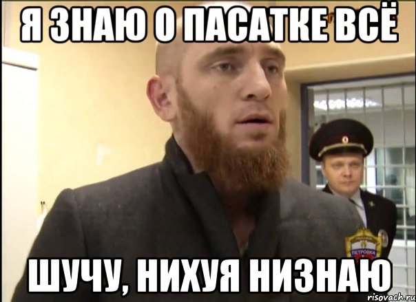 я знаю о пасатке всё шучу, нихуя низнаю