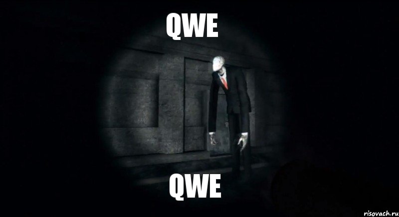 qwe qwe, Комикс slender the arrival