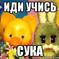 иди учись сука, Мем Спокойной ночи малыши
