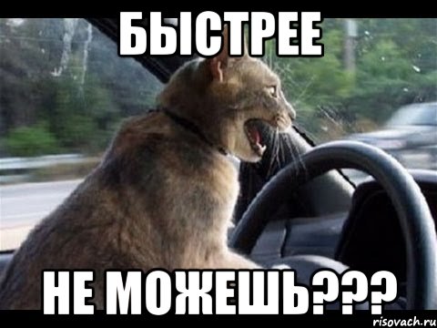 быстрее не можешь???