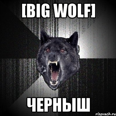 [Big Wolf] ЧеРнЫш, Мем Сумасшедший волк