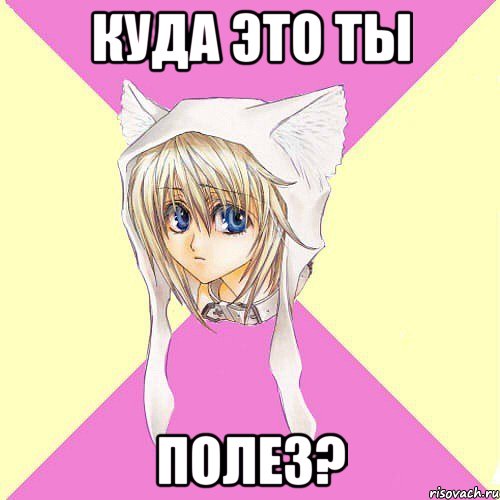 куда это ты полез?