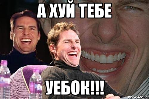 А хуй тебе УЕБОК!!!, Мем том круз