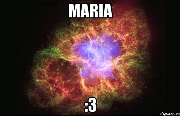 Maria :3, Мем Туманность