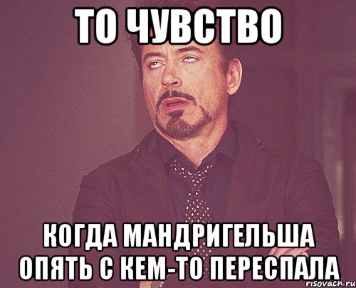 То чувство Когда мандригельша опять с кем-то переспала, Мем твое выражение лица