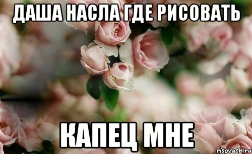 Даша насла где рисовать капец мне