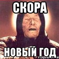 Скора НОВЫЙ ГОД, Мем Ванга (цвет)